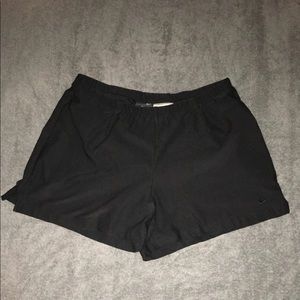 Black Nike shorts